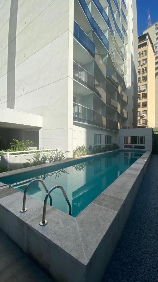 Flat De Luxo Centro Sp Com Piscina,Academia,Lavanderia,Garagem E Seguranca 24H São Paulo Buitenkant foto